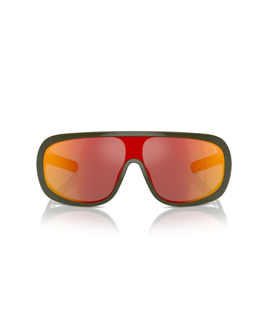 Polo Ralph Lauren Black Ph4215U 52166Q Sunglasses Injected Geometric Mirrored Mirror for men