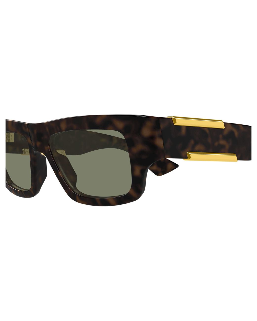Bottega Veneta Black Bv1452S 002 Sunglasses Bio-Injected Squared