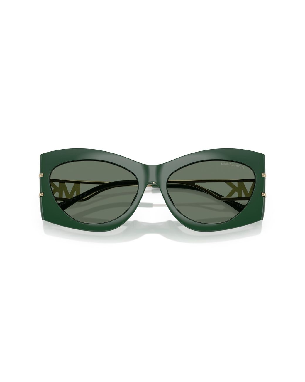 Michael Kors Green Mk2235U Navarra 40063H Sunglasses Injected Geometric Normal