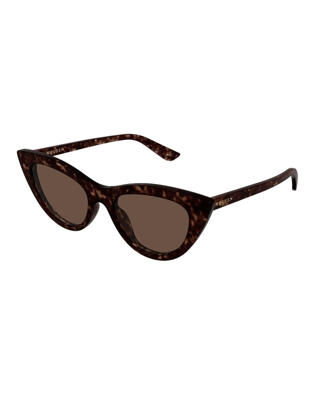 McQueen Black Am0577S 002 Sunglasses Acetate Cat Eye