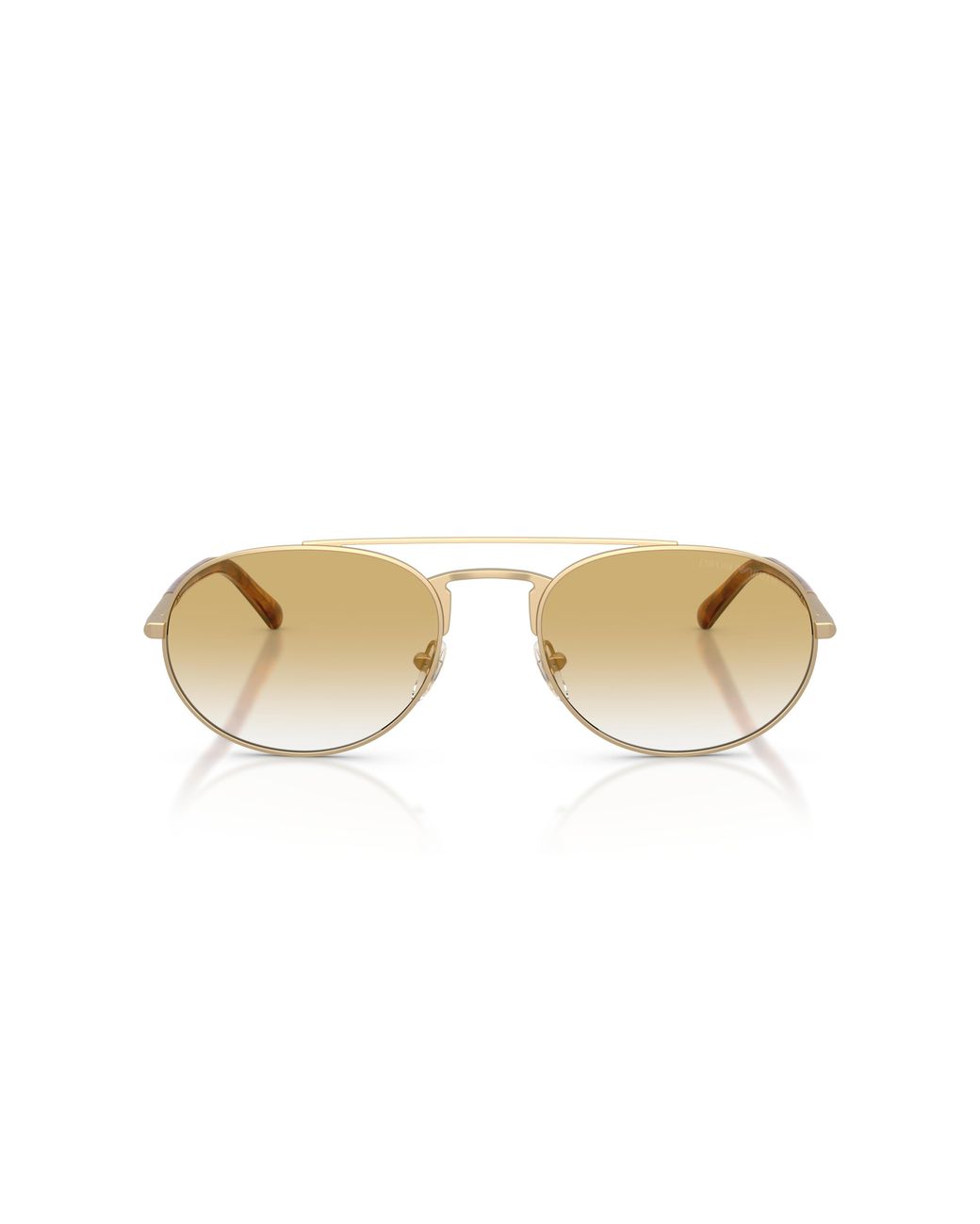 Emporio Armani Black Ea2171 30022Q Sunglasses Metal Pilot Normal Shaded for men