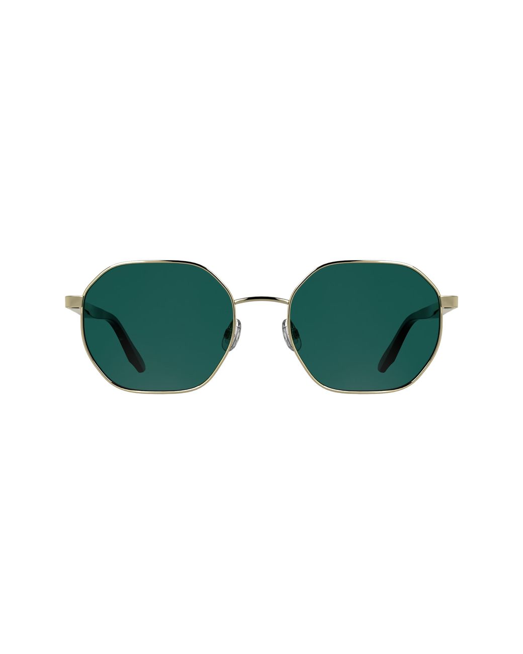 Calvin Klein Black Ck25110S 717 Sunglasses Metal Petrolium Squared Normal