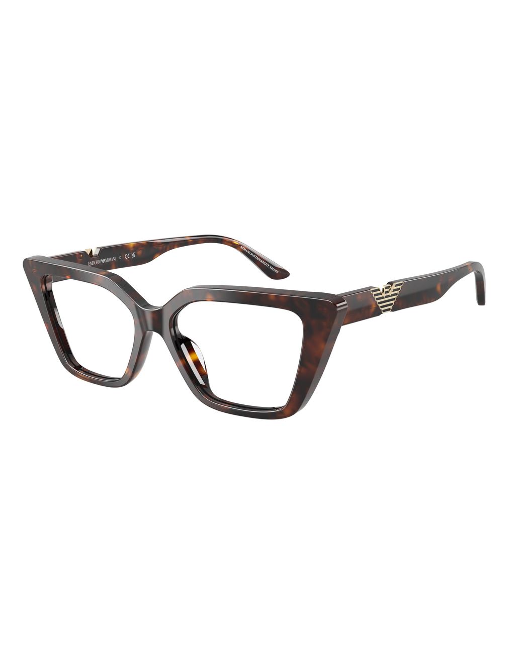 Emporio Armani Black Ea3273U 5026 Optical Frames Acetate Cat Eye Normal
