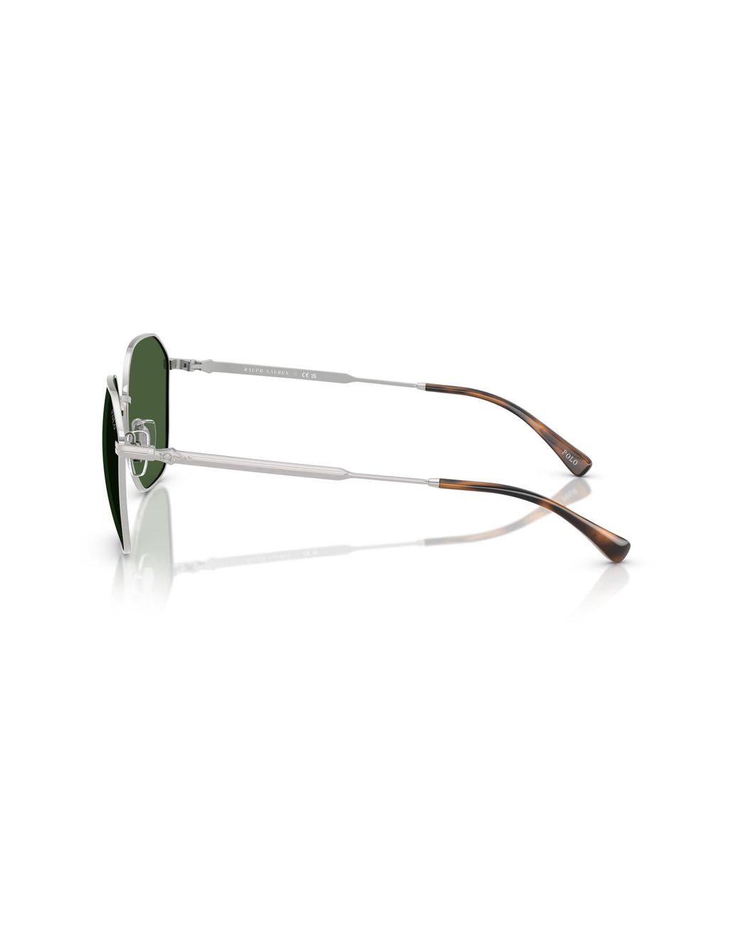 Polo Ralph Lauren Green Ph3160 942371 Sunglasses Metal Geometric Normal for men