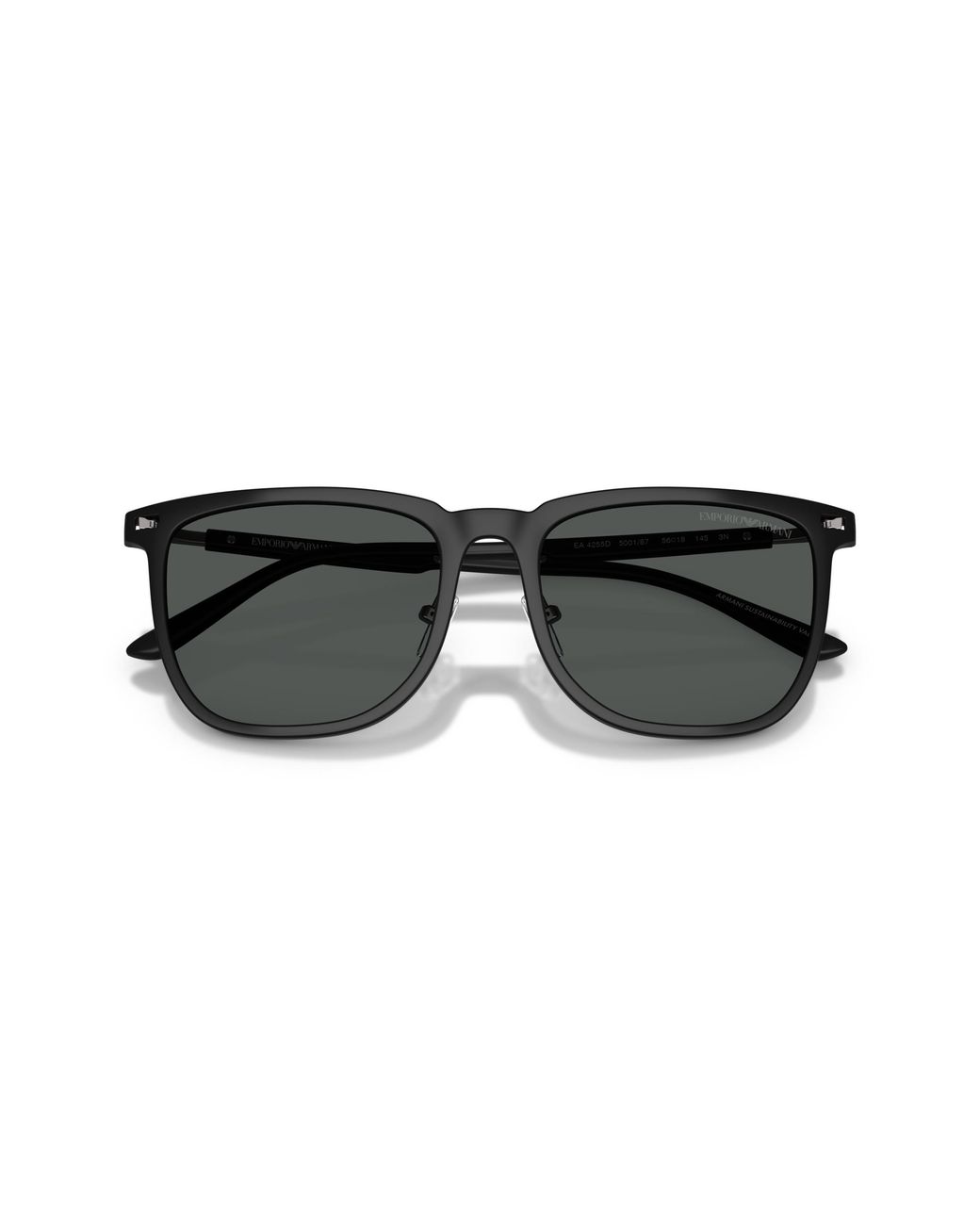 Emporio Armani Black Ea4255D 500187 Sunglasses Injected Geometric Normal