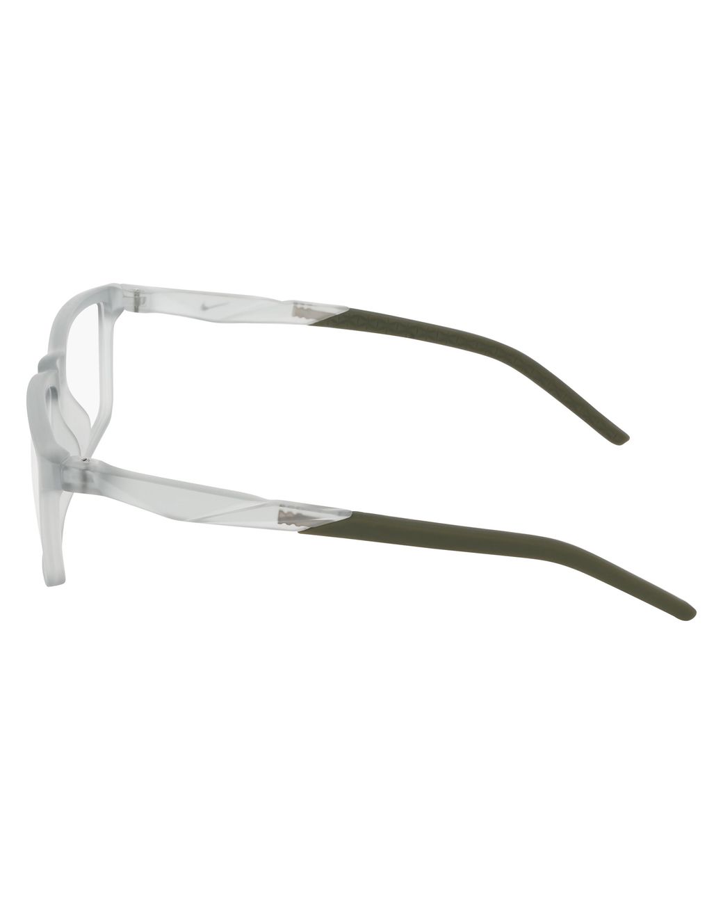 Nike Black 7295 030 Optical Frames Bio-Injected Squared Normal for men