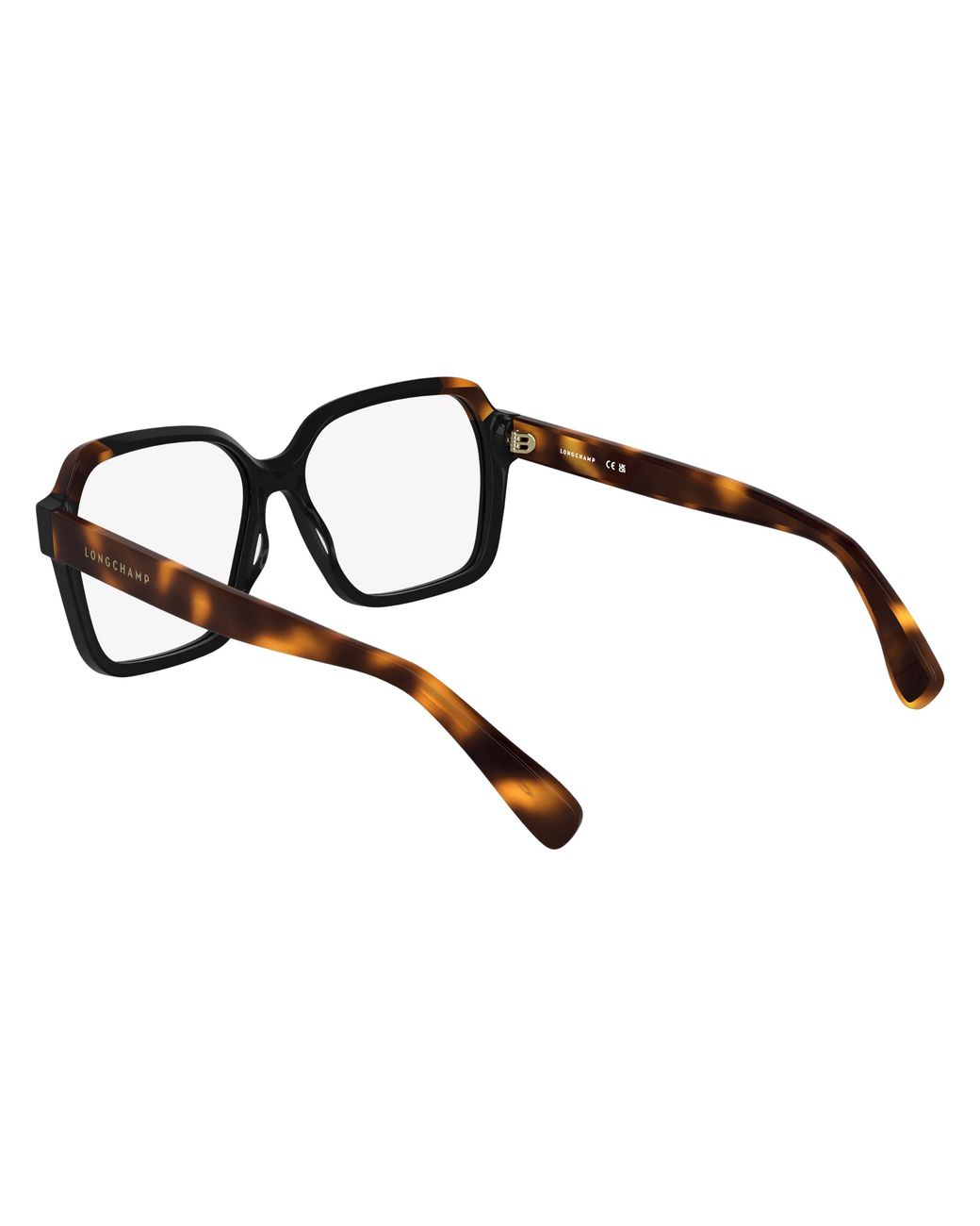 Longchamp Black Lo2763 011 Optical Frames Acetate Squared Normal