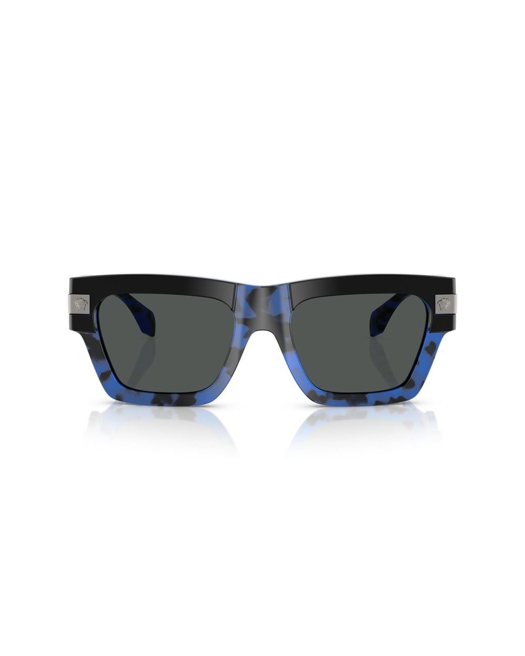 Versace Black Ve4464 545887 Sunglasses Acetate Squared Normal for men