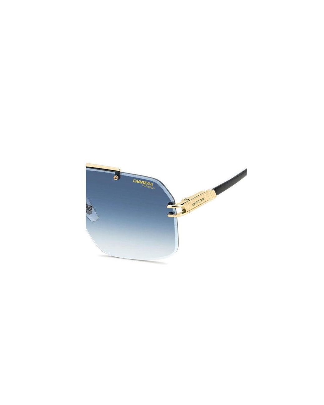 Carrera Black 1054/S J5G/08 Sunglasses Metal Squared Shaded for men