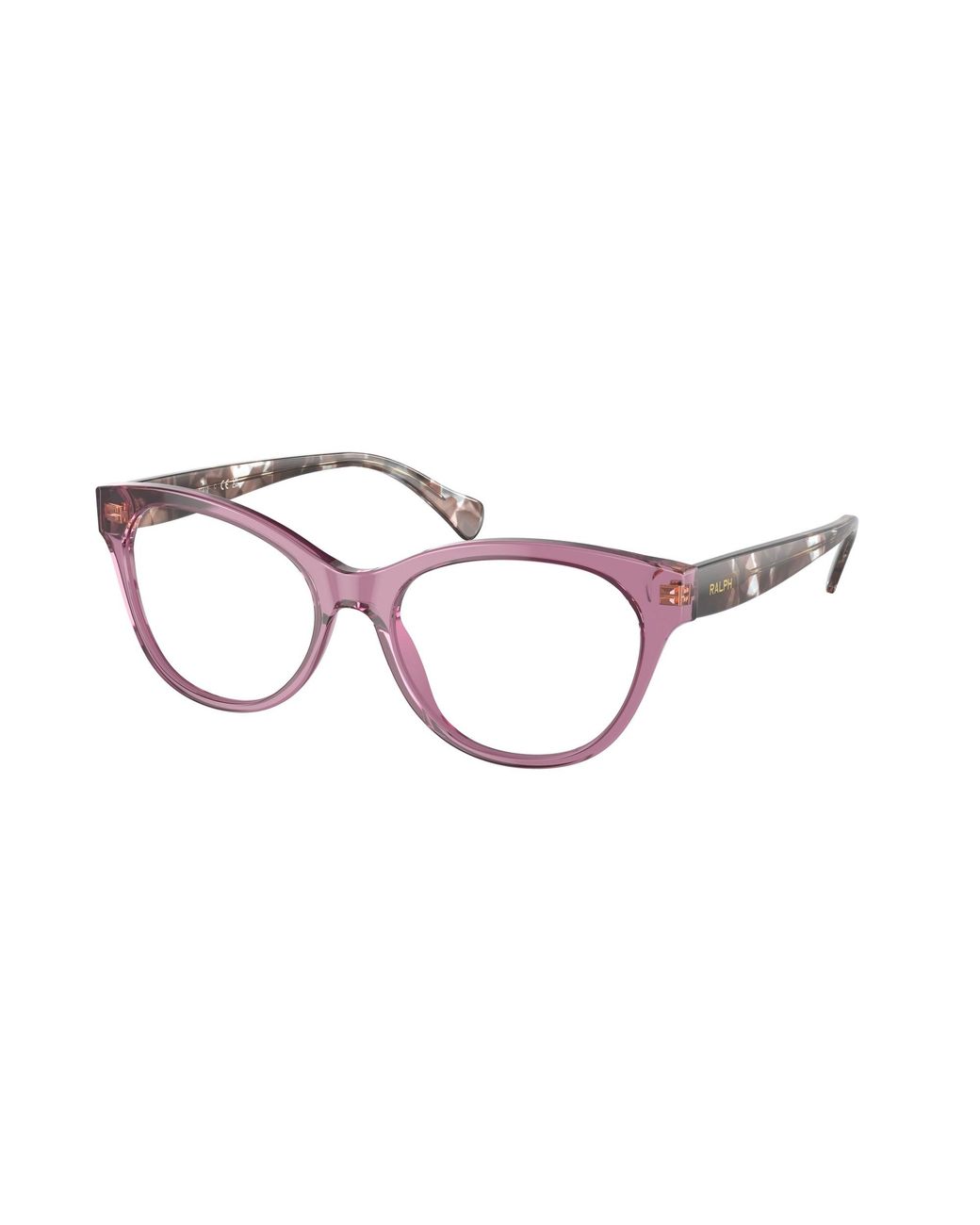 Ralph Lauren Black Ra7141 6008 Optical Frames Acetate Transparent Cat Eye Normal