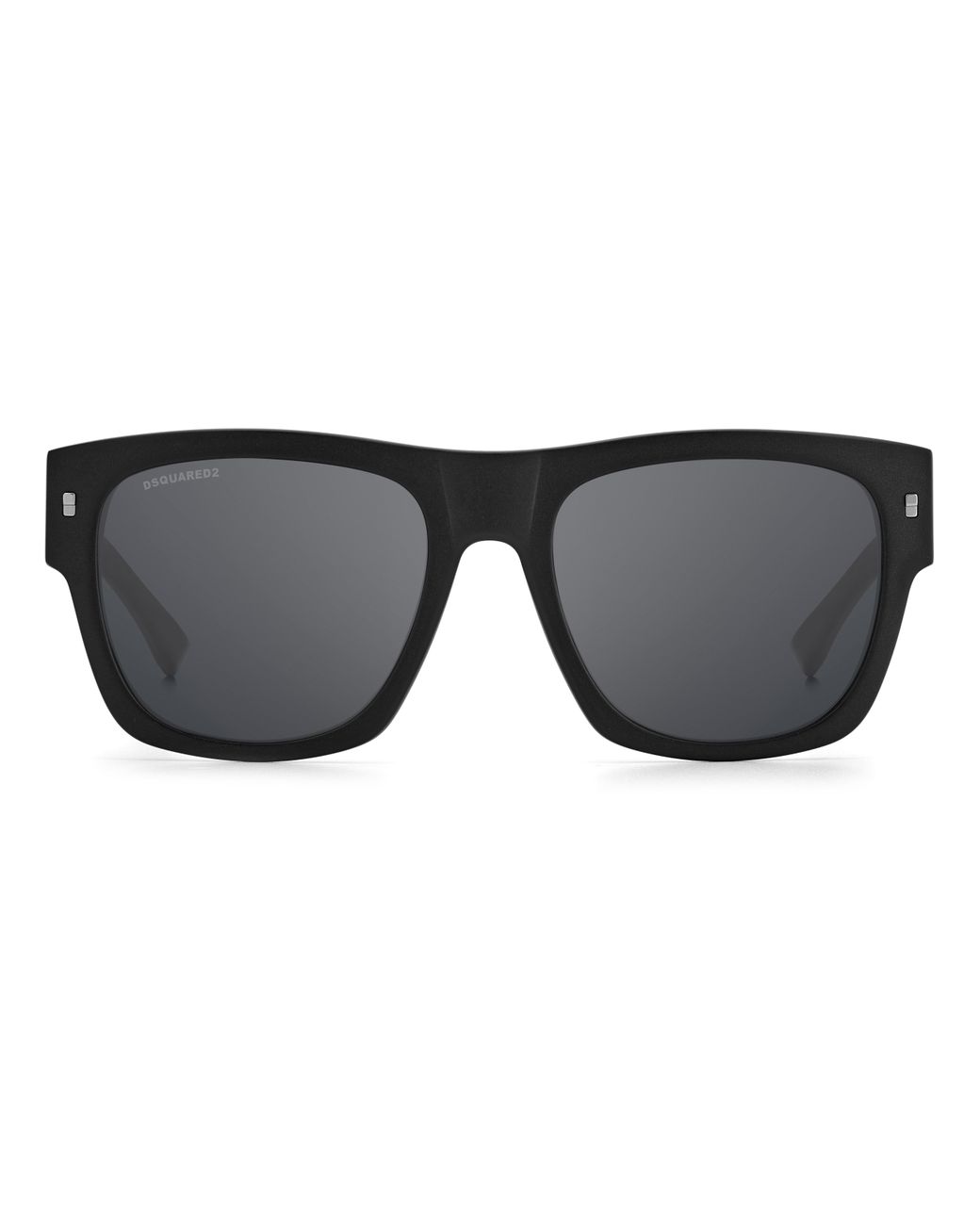 DSquared² Black Icon 0004/S 003/T4 Sunglasses Acetate Squared Mirror for men