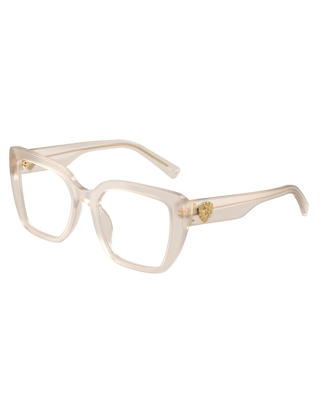 Dolce & Gabbana Black Dg3441 3420 Optical Frames Acetate Transparent Squared Normal