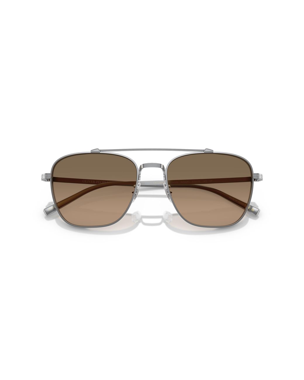 Oliver Peoples Black Ov1349St Avison 5036Gn Sunglasses Titanium Pilot Polarized for men