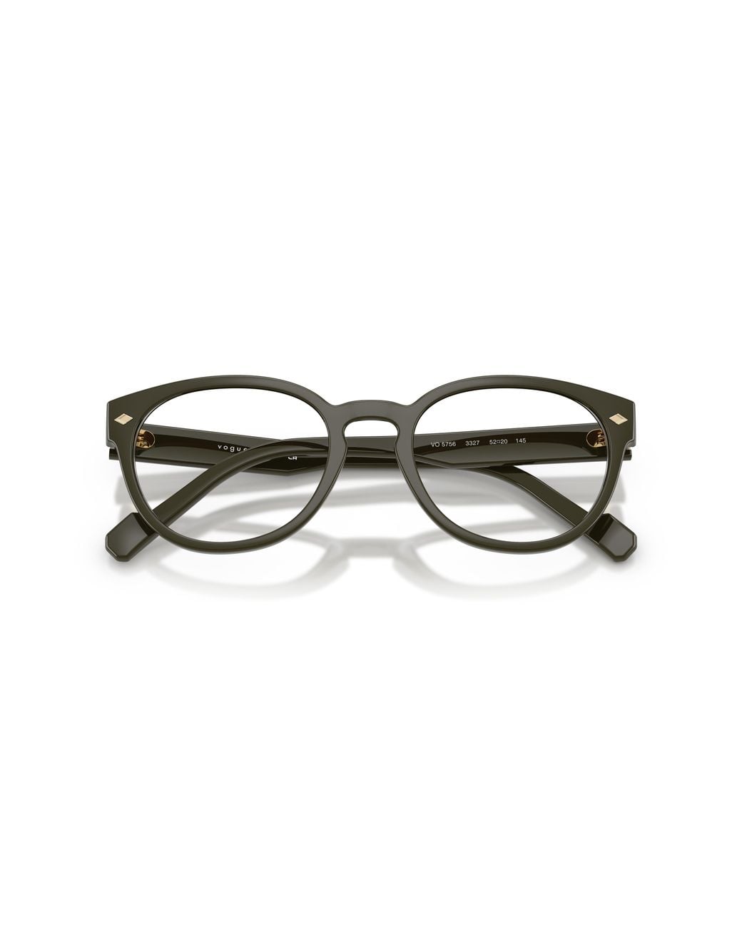 Vogue Eyewear Black Vo5756 3327 Optical Frames Nylon Transparent Pantos Normal for men