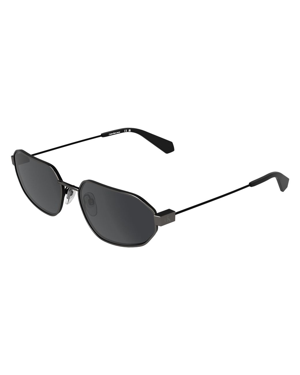 Calvin Klein Black Ckj26200S 018 Sunglasses Metal Squared Normal