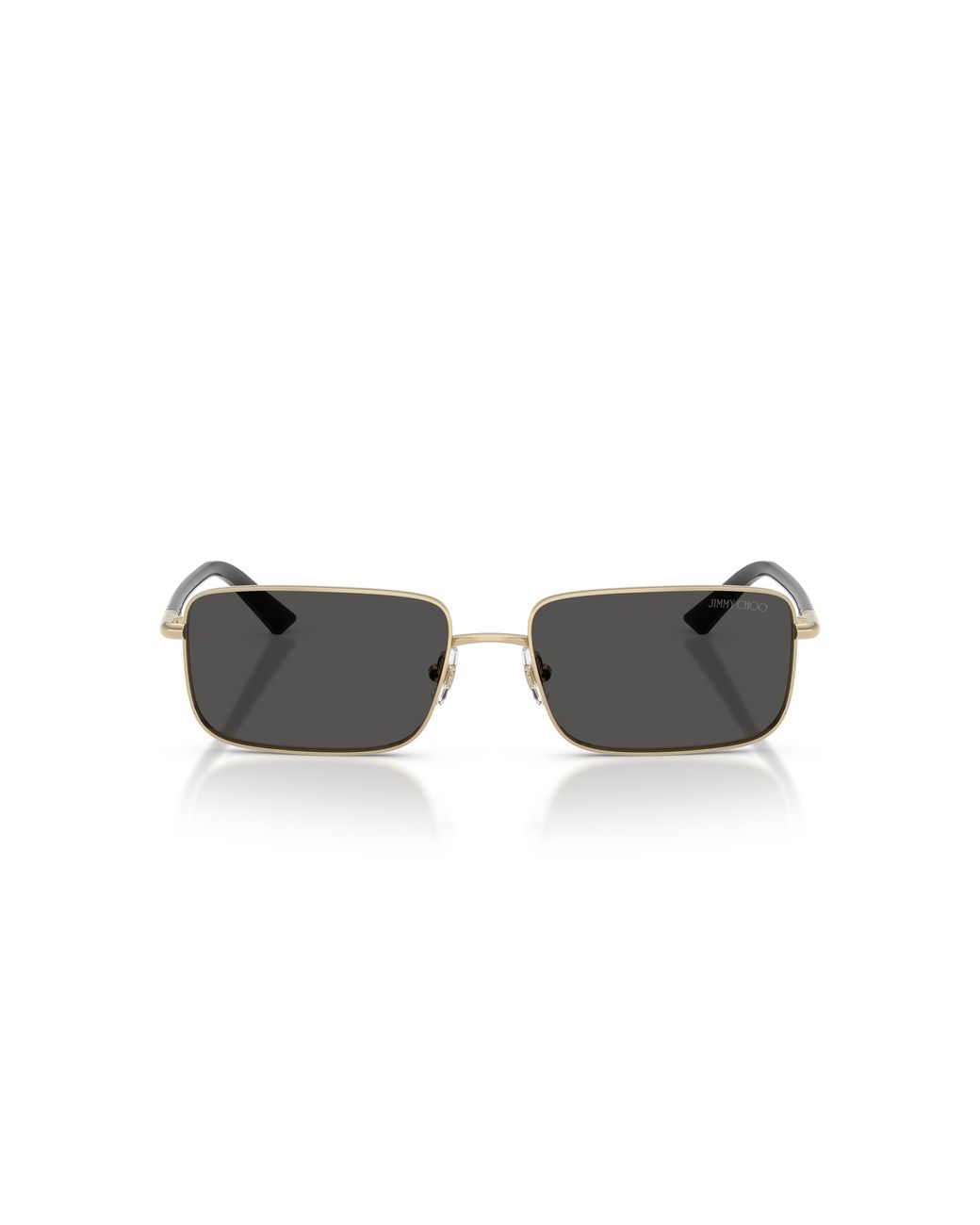 Jimmy Choo Black Jc4027 300687 Sunglasses Metal Squared Normal