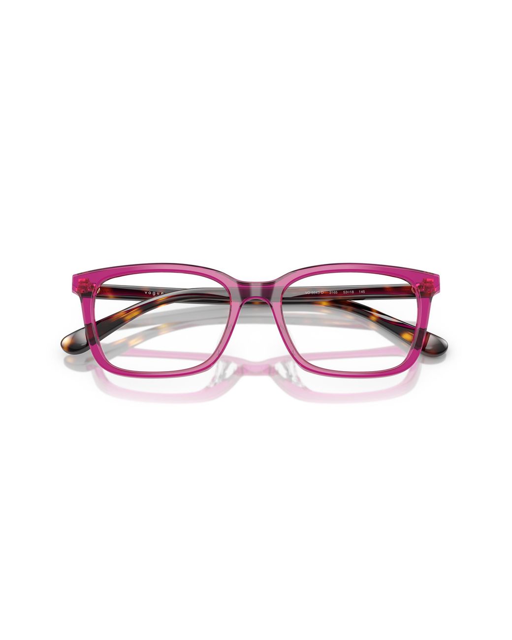 Vogue Eyewear Black Vo5643D 3165 Optical Frames Acetate Pillow Normal