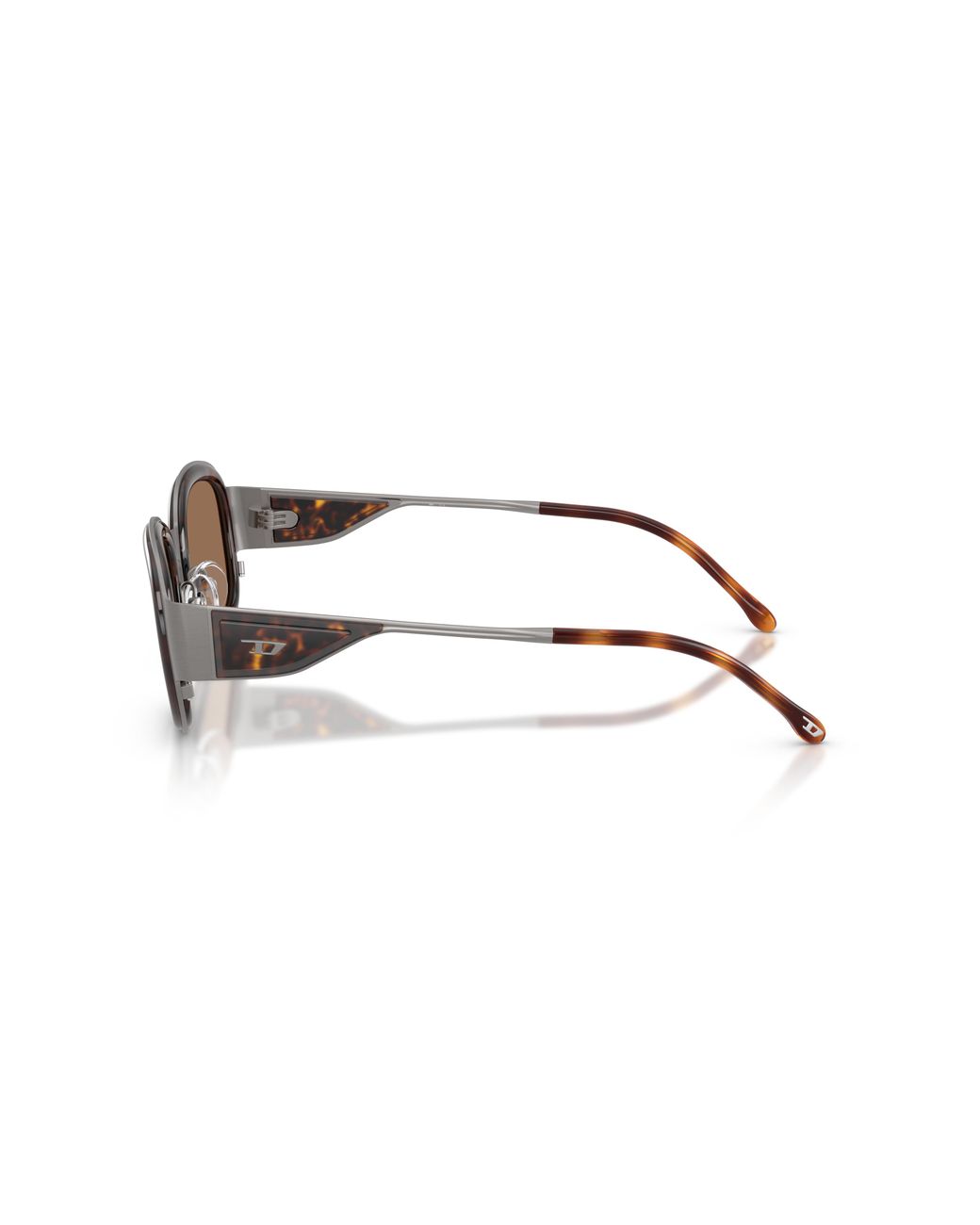 DIESEL Black Dl1020 104373 Sunglasses Metal Squared Normal