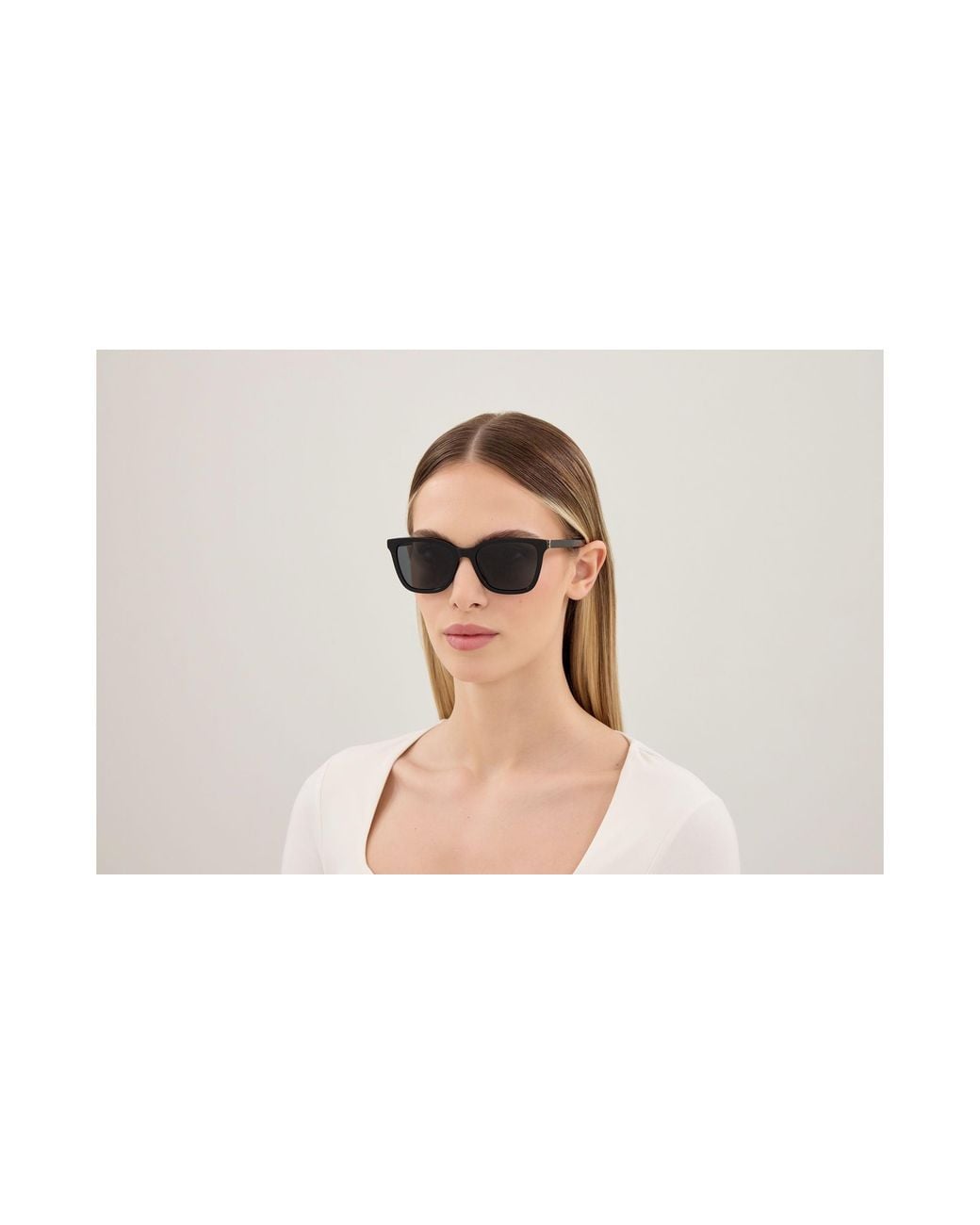 Saint Laurent Black Sl M178 001 Sunglasses Acetate Cat Eye