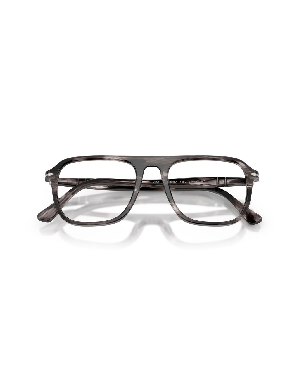 Persol Black Po3359V Jacques 1238 Optical Frames Acetate Transparent Squared Normal