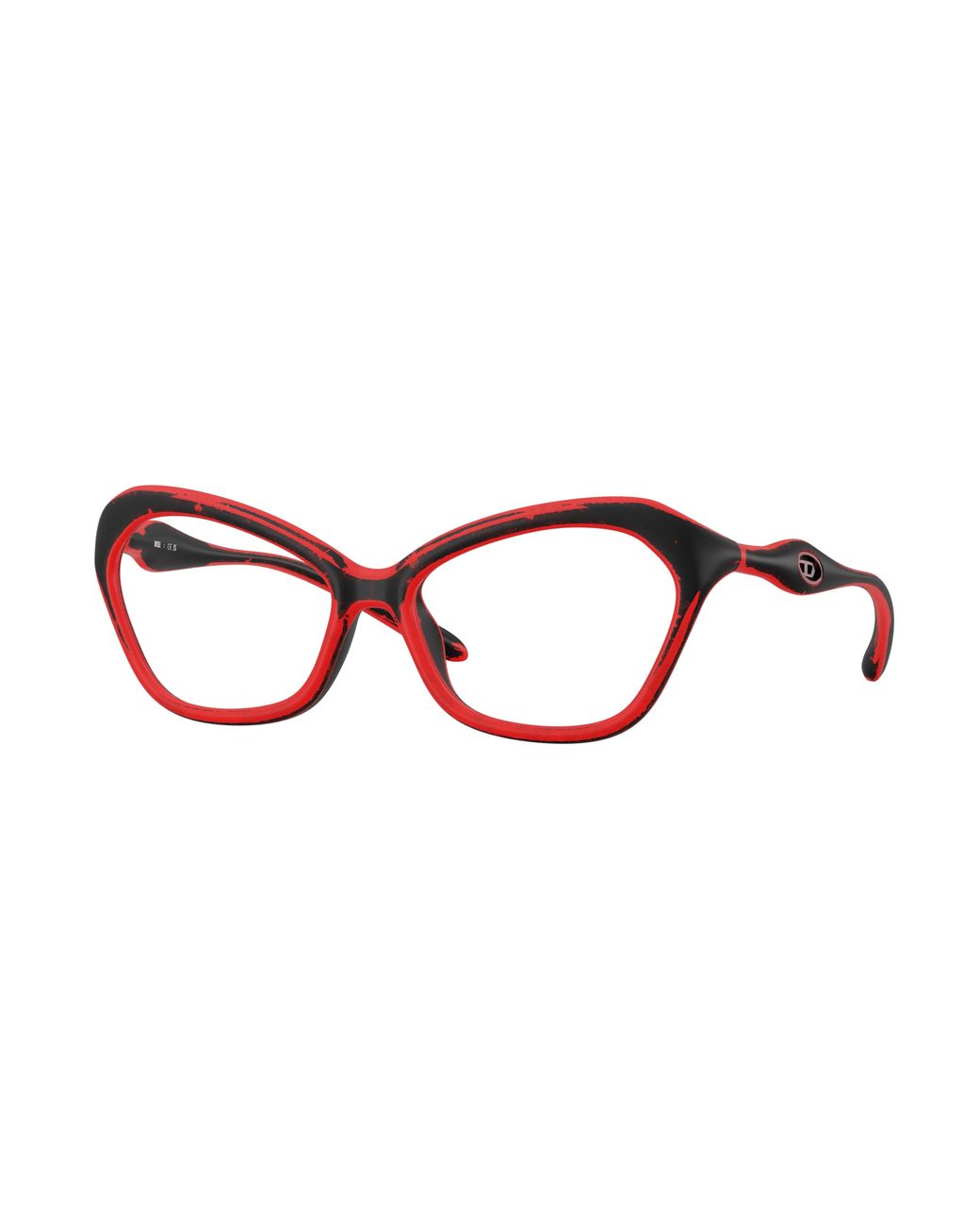 DIESEL Black Dl6003U 2009 Optical Frames Injected Cat Eye Normal