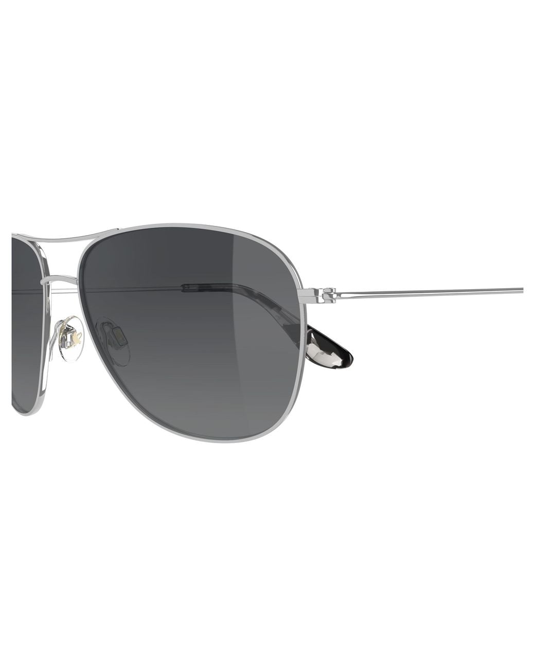 Maui Jim Black Mj0247S 002 Occhiali Da Sole Titanio Grigio Squadrata