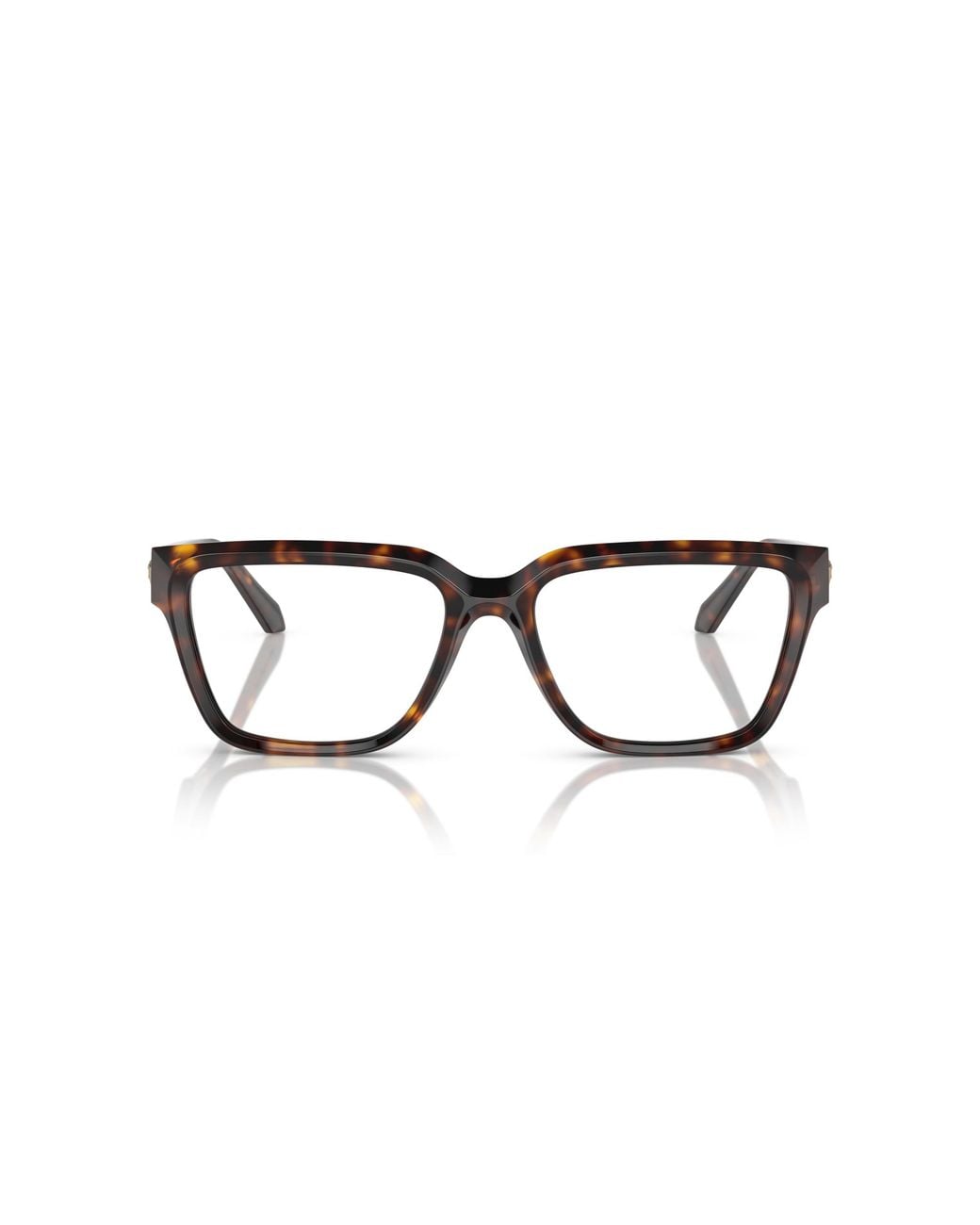 Versace Black Ve3357 108 Optical Frames Acetate Transparent Squared Normal
