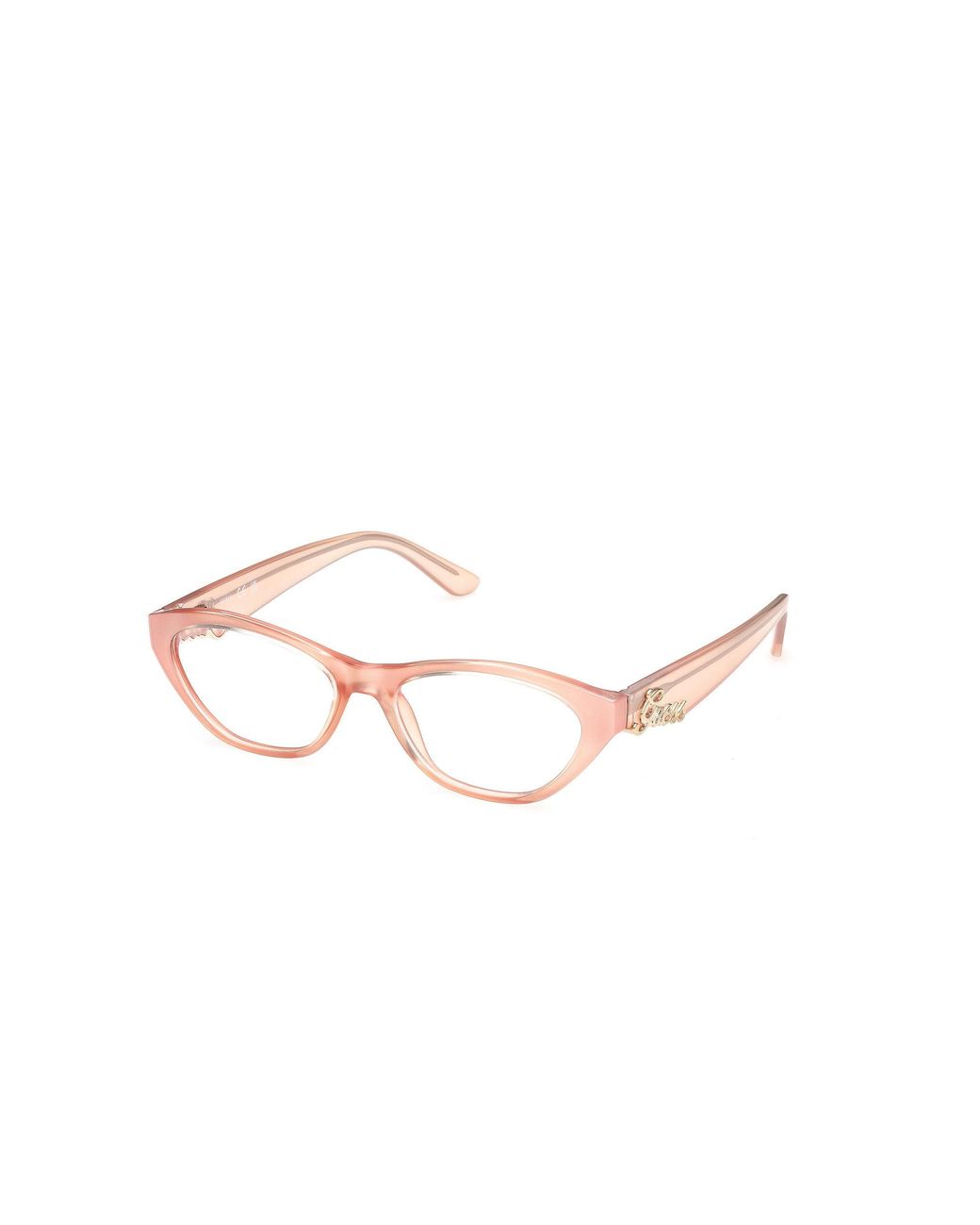 Guess Black Gu50389 74 Optical Frames Injected Cat Eye Normal