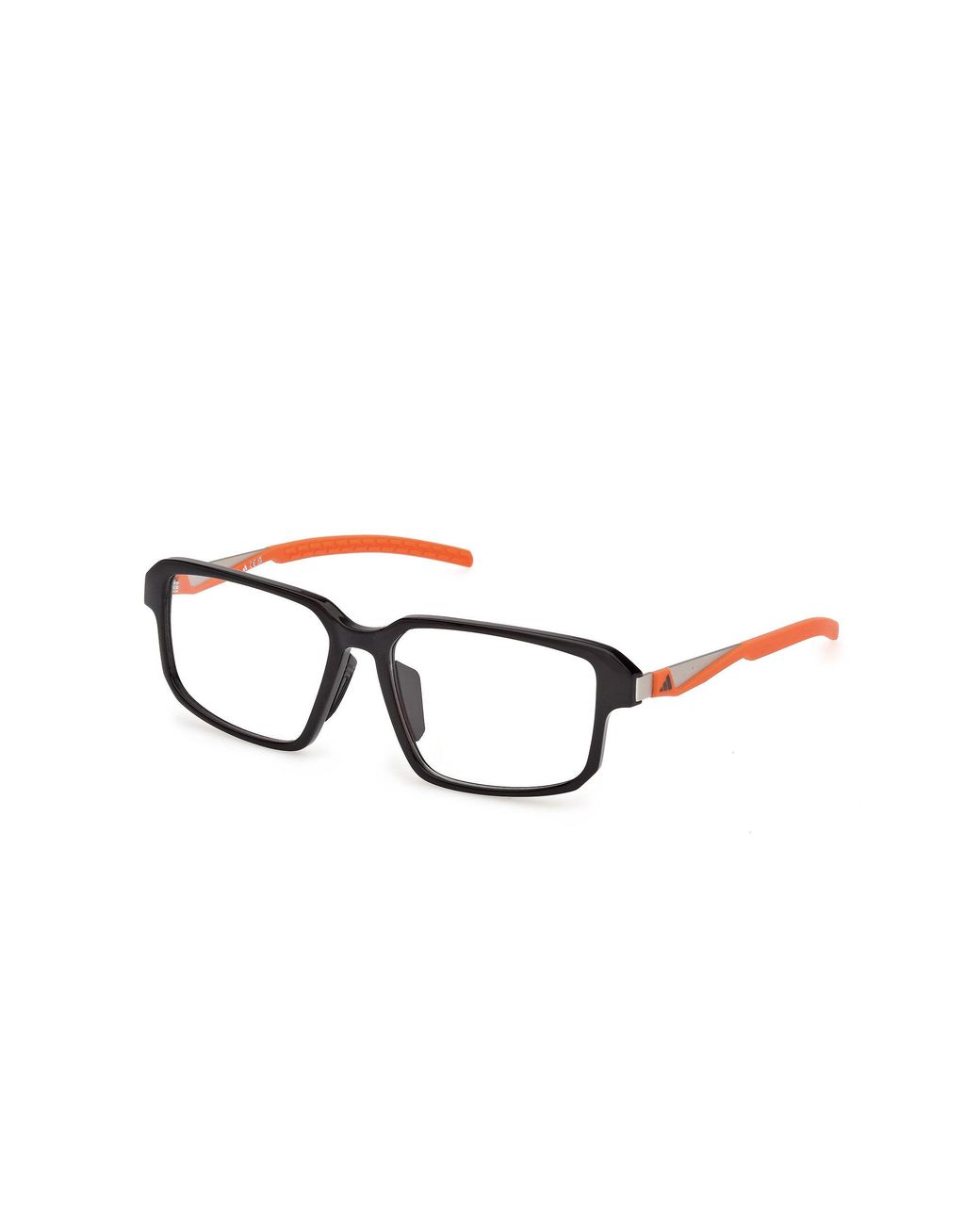 Adidas Originals Black Sp5114-H 001 Optical Frames Injected Squared Normal for men