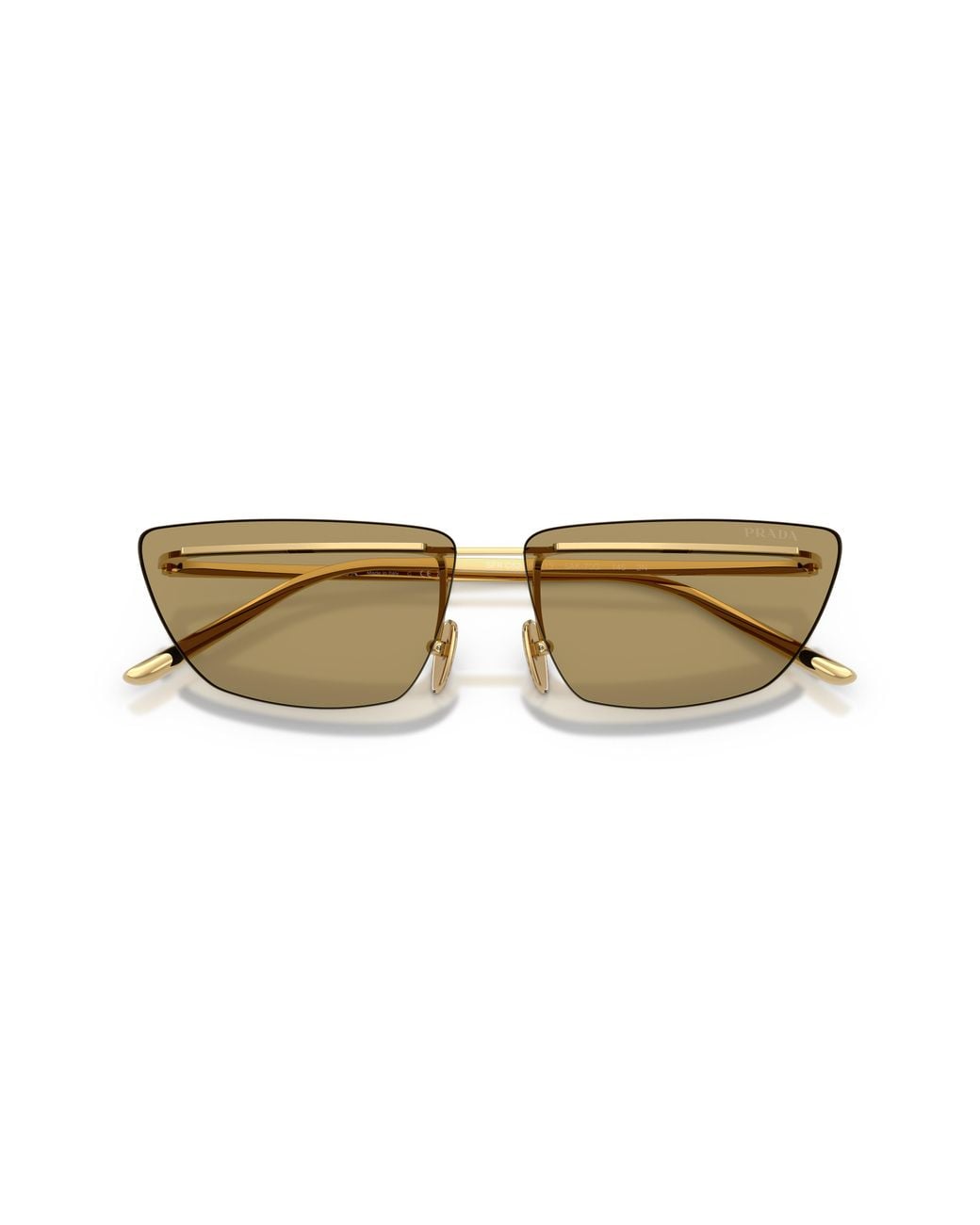 Prada Black Pr C52S 5Ak70G Sunglasses Metal Butterfly Normal