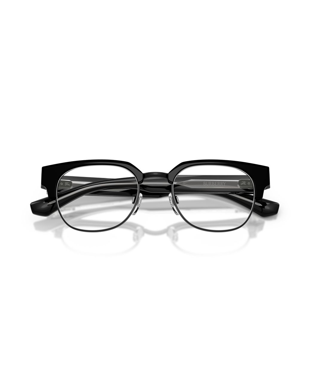 Burberry Black Be2472D 3429 Optical Frames Acetate Transparent Squared Normal for men