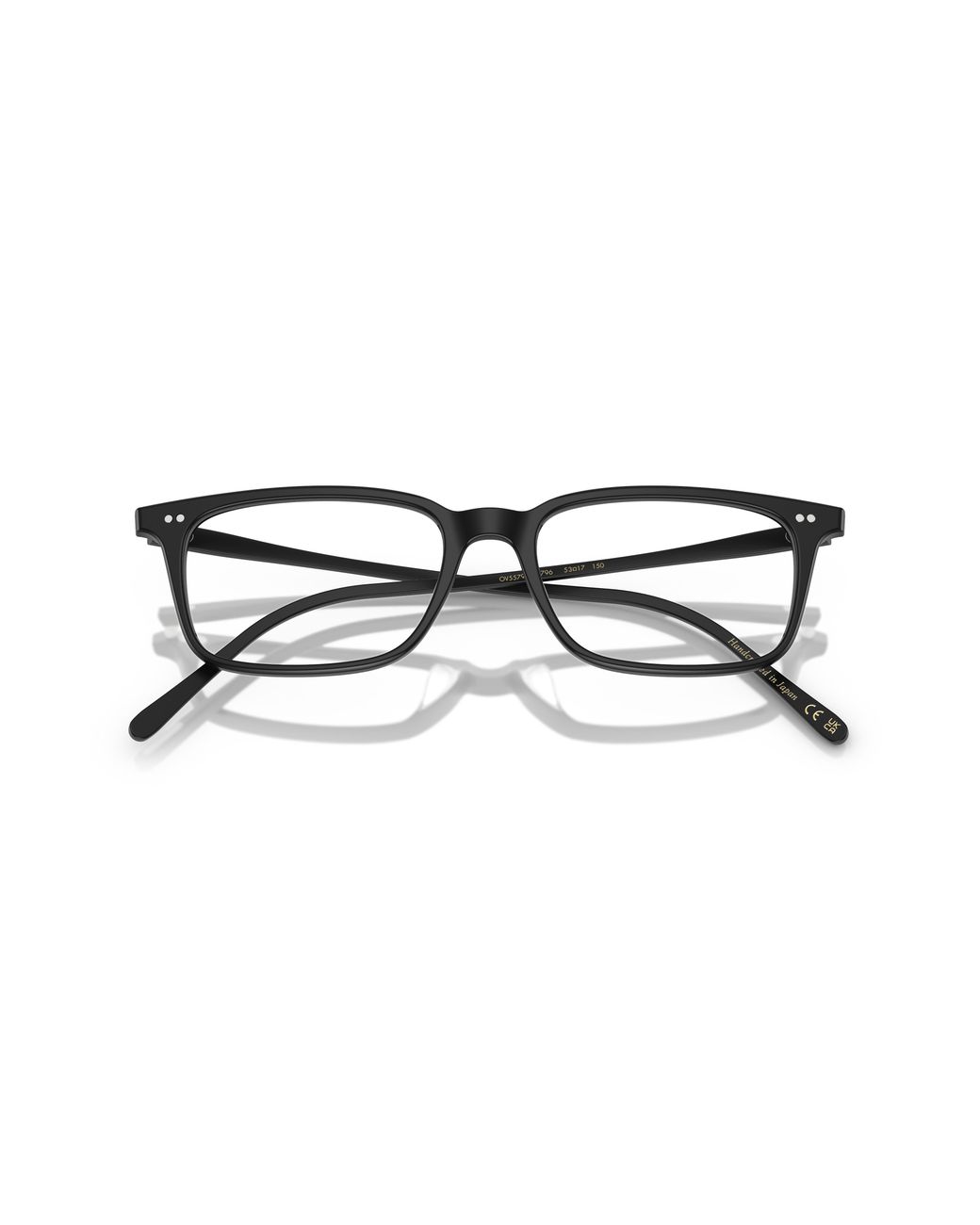 Oliver Peoples Black Ov5579U Neylan 1796 Optical Frames Acetate Transparent Squared Normal for men