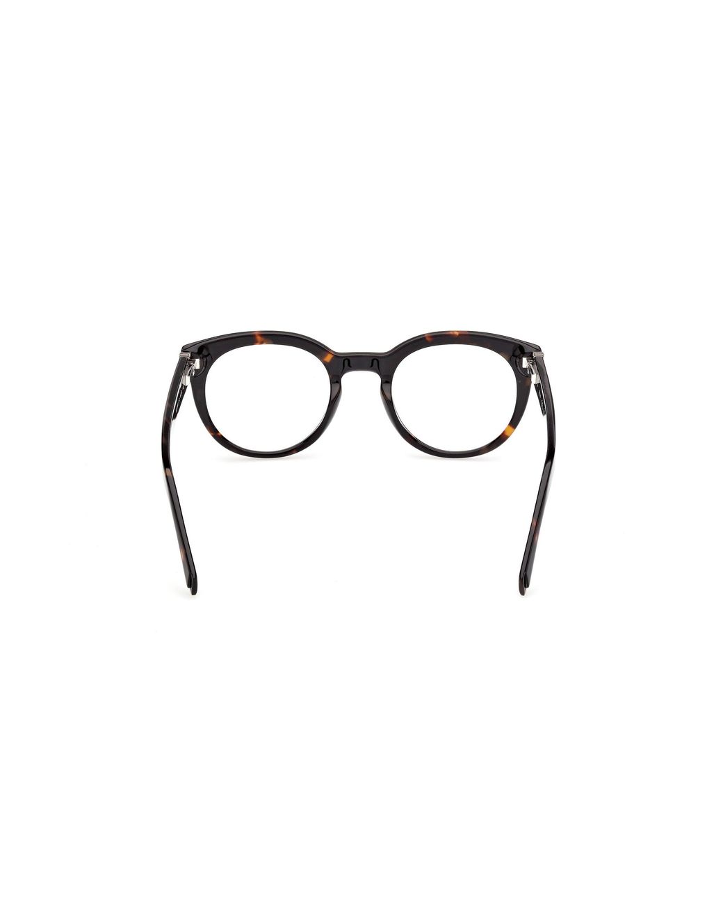 Guess Black Gu50366 052 Optical Frames Acetate Round Normal for men