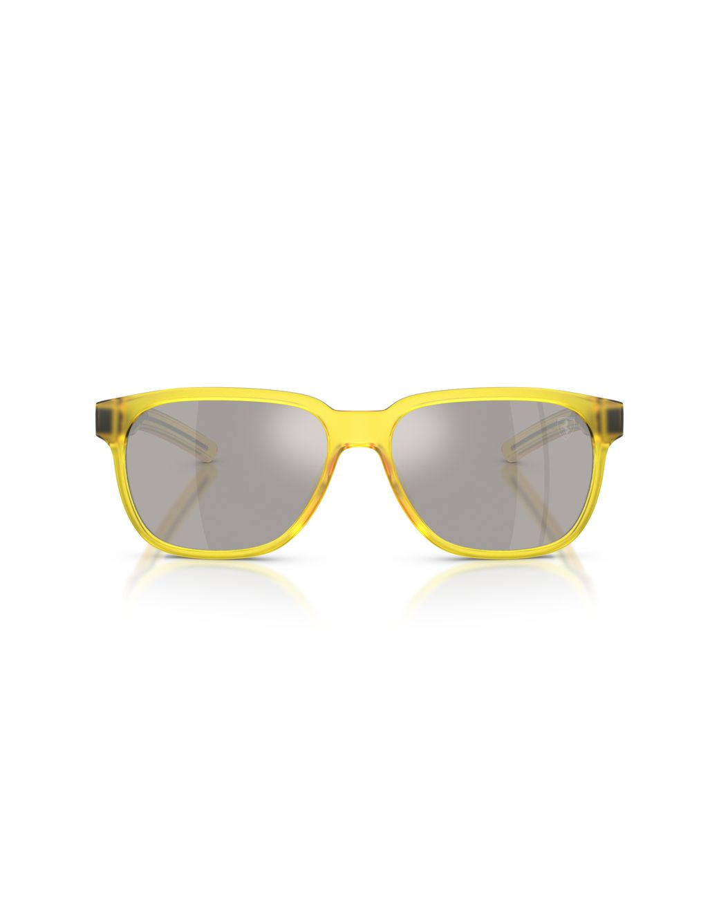 FERRARI SCUDERIA Black Fz6033D 507/6G Sunglasses Injected Squared Normal Mirrored for men