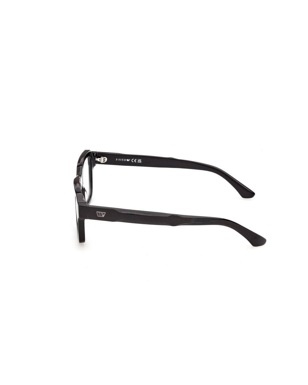 Web Black We5484 1 Optical Frames Acetate Squared Normal for men