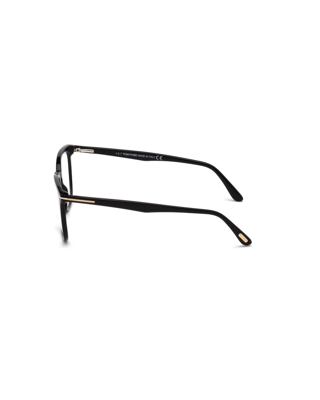 Tom Ford Black Ft5506 001 Optical Frames Acetate Geometric Normal for men