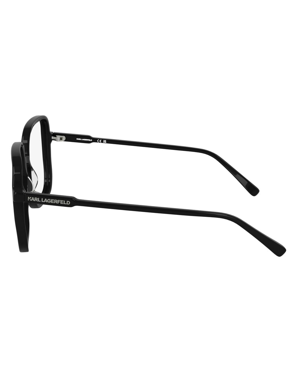 Karl Lagerfeld Black Kl6192 001 Optical Frames Acetate Squared Normal