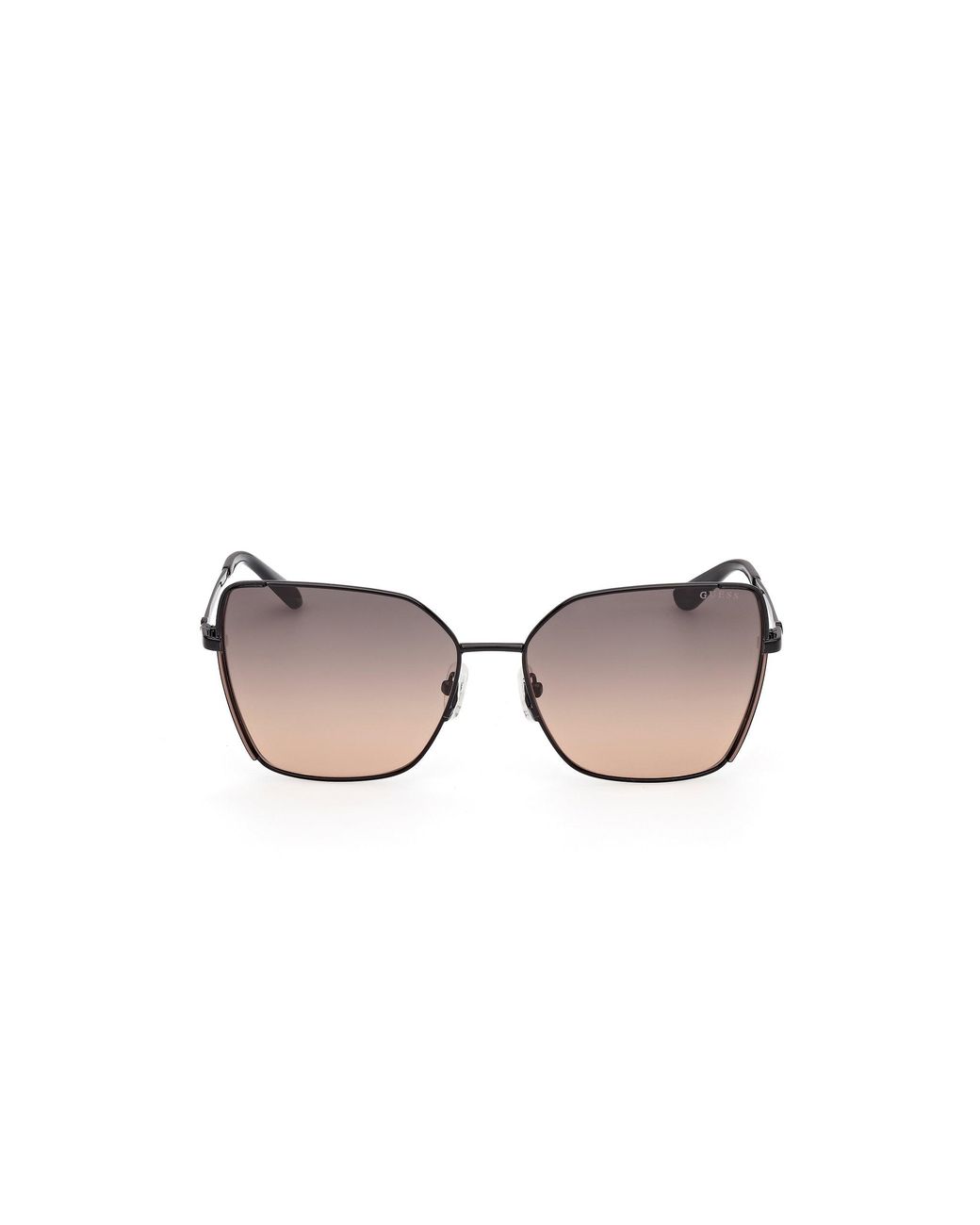 Guess Black Gu00192 01B Sunglasses Metal Smoke Butterfly Normal