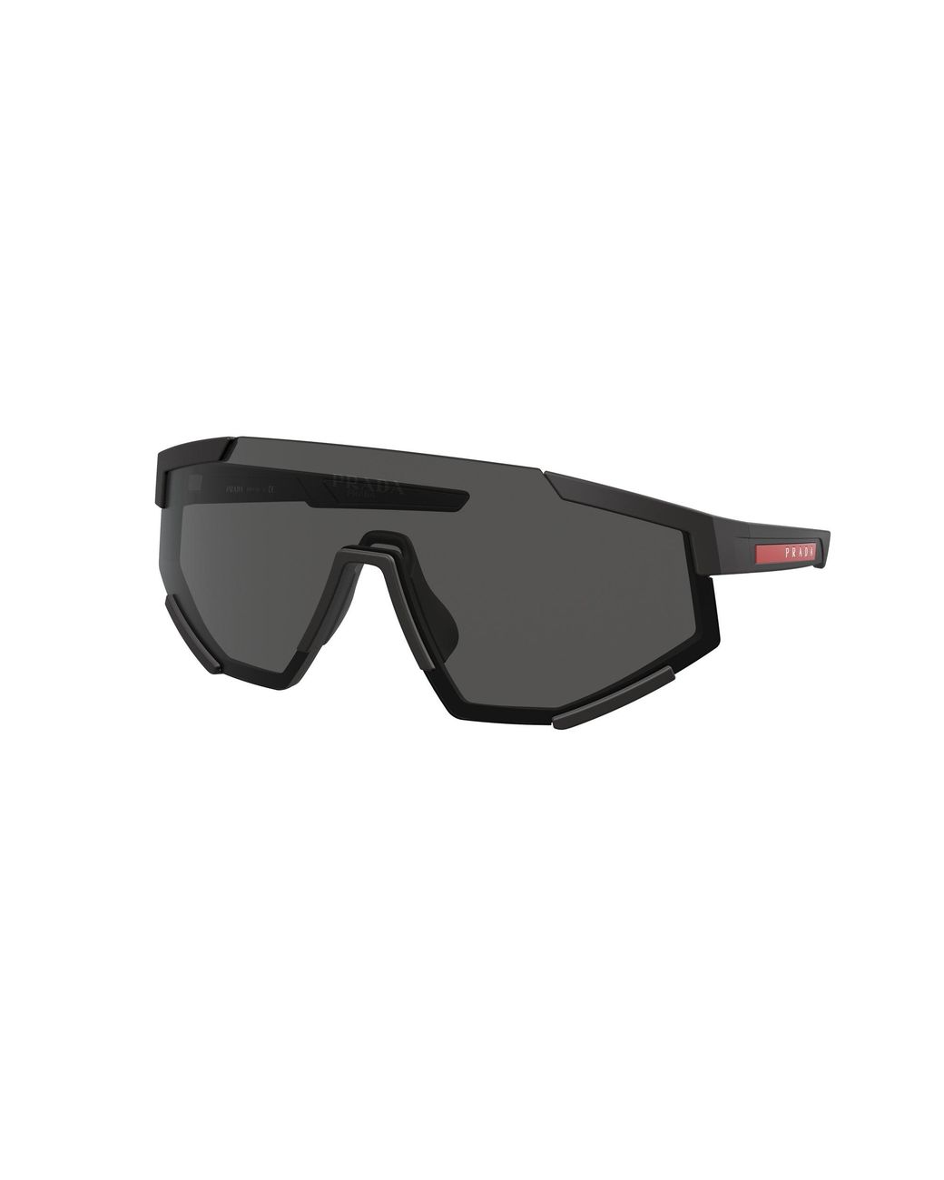 Prada Linea Rossa Black Ps 04Ws Dg006F Sunglasses Nylon Pillow Normal for men