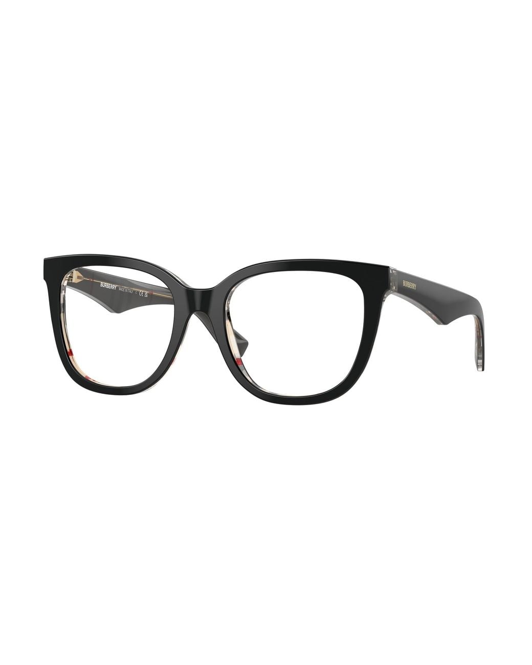 Burberry Black Be2415 4121 Optical Frames Acetate Squared Normal