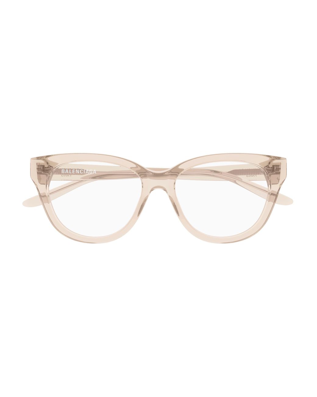 Balenciaga Black Bb0441O 007 Optical Frames Acetate Transparent Butterfly