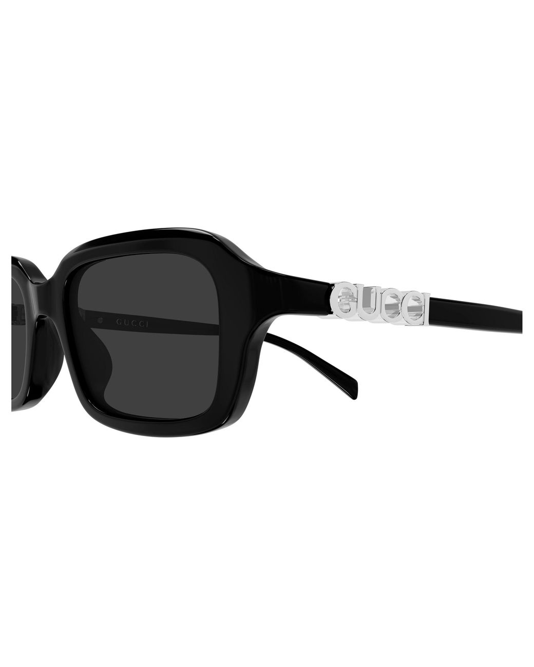 Gucci Black Gg2152S 001 Sunglasses Acetate Squared