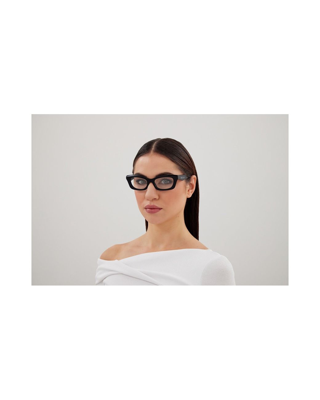 McQueen Black Am0474O 001 Optical Frames Acetate Transparent Squared