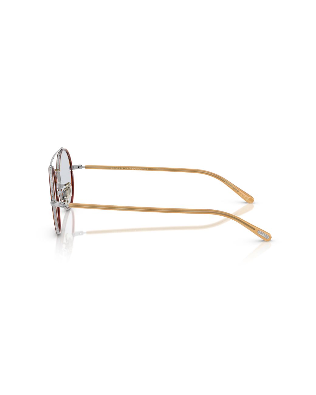 Oliver Peoples Black Ov1355T Etlin 5036 Optical Frames Titanium Light Round Normal