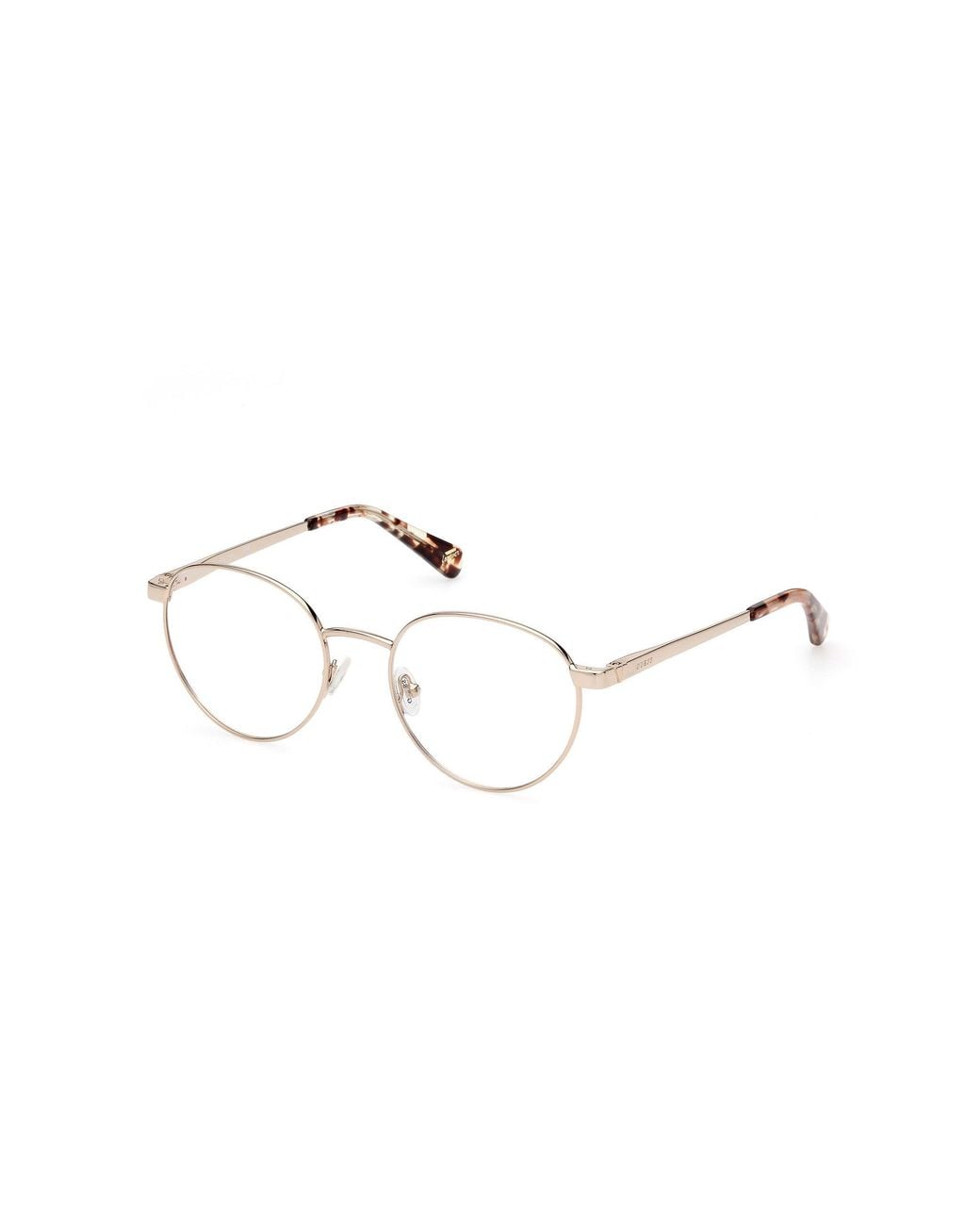 Guess Black Gu5221 032 Optical Frames Metal Round Normal