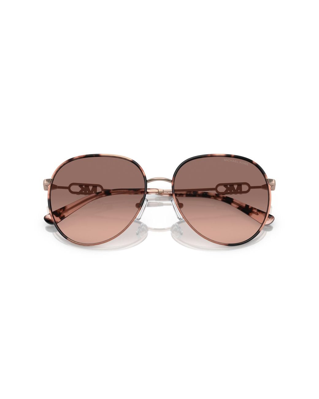 Michael Kors Black Mk1128J Empire 110813 Sunglasses Metal Pilot Normal Shaded