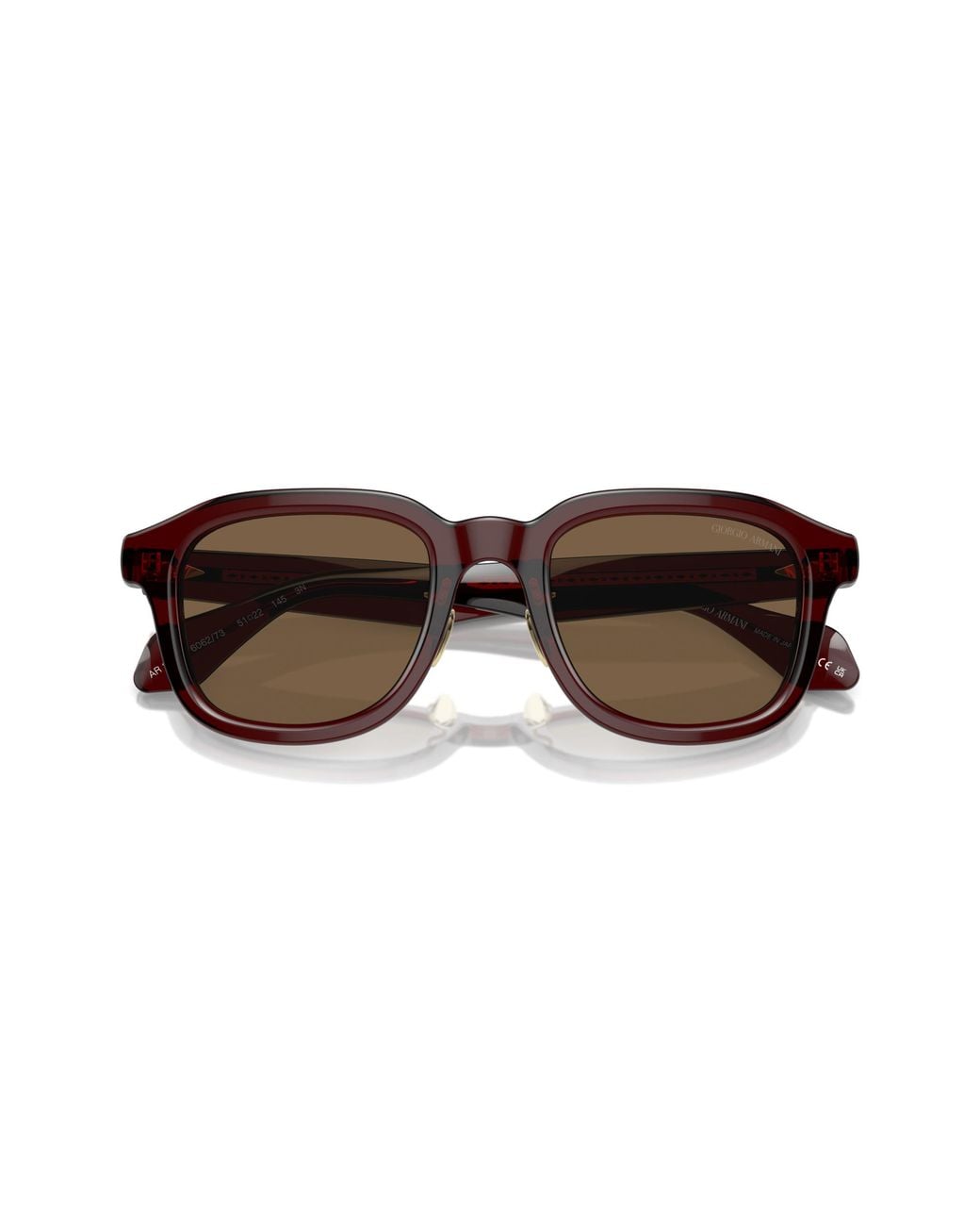 Giorgio Armani Black Ar8206 606273 Sunglasses Acetate Squared Normal for men