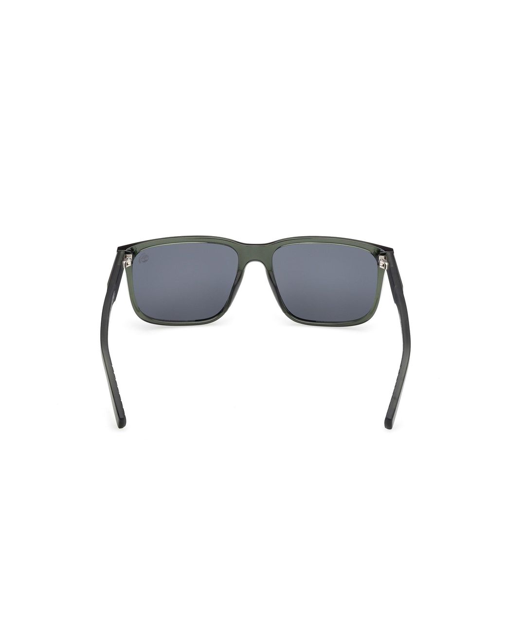 Timberland Black Tb00037 96D Sunglasses Injected Smoke Squared Polarized for men