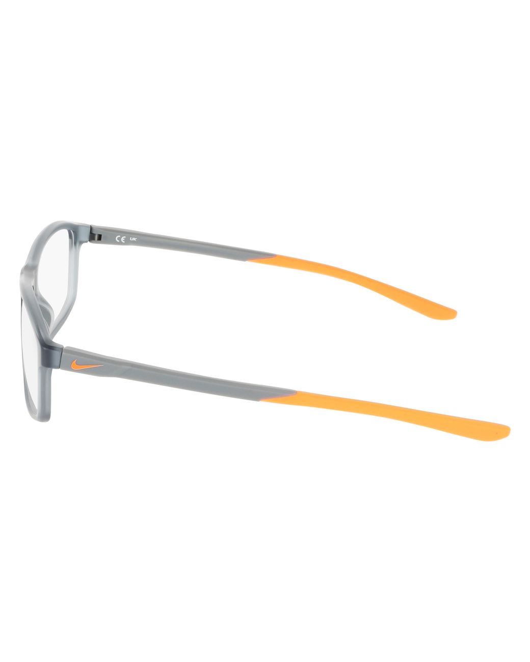 Nike Black 7291 034 Optical Frames Bio-Inject Squared Normal for men