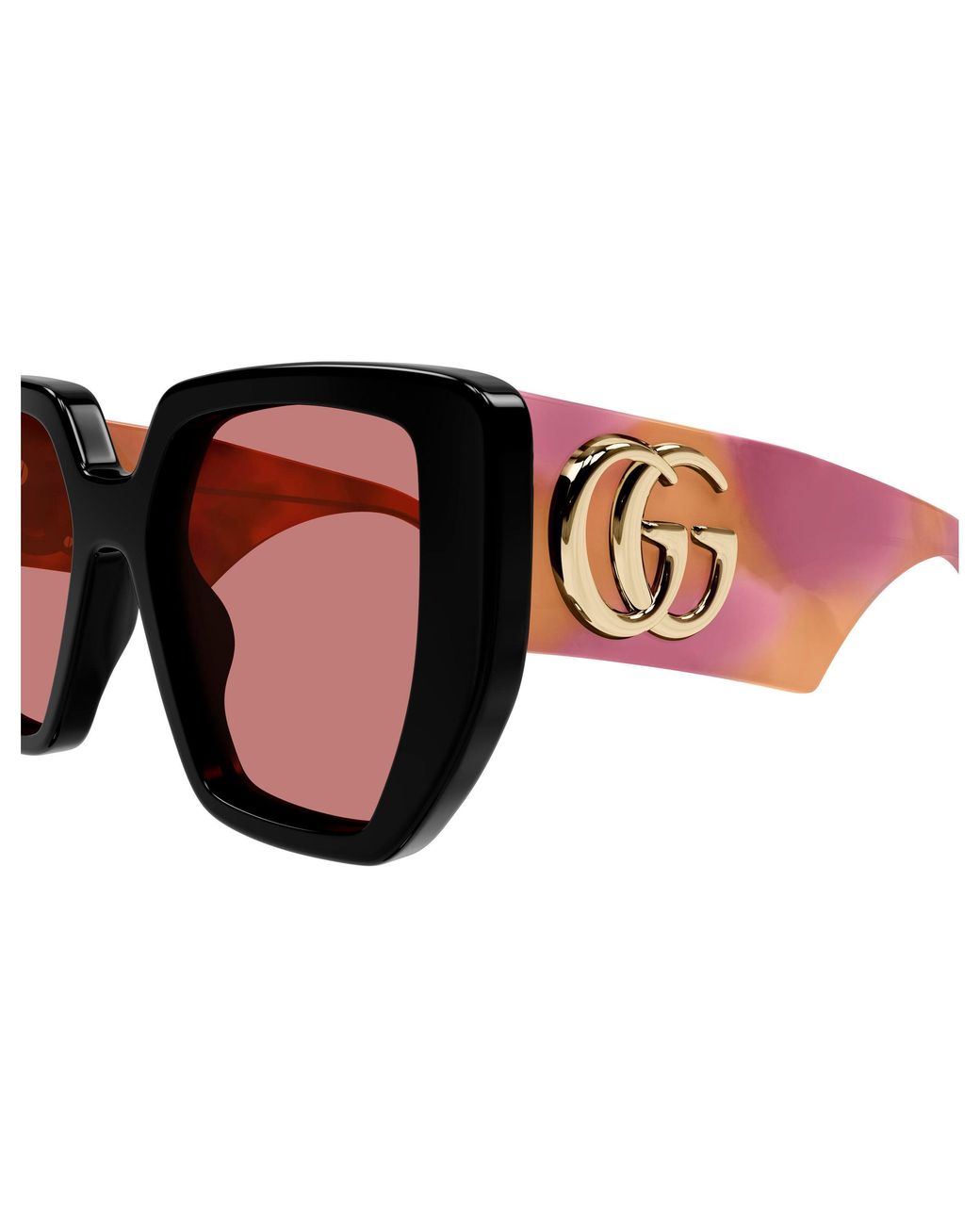 Gucci Black Gg0956S 010 Sunglasses Acetate Squared